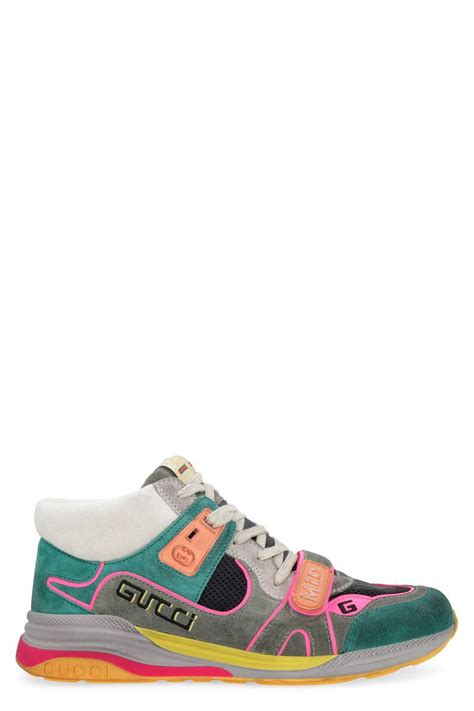 ultra pace sneaker gucci|gucci high top sneakers men's.